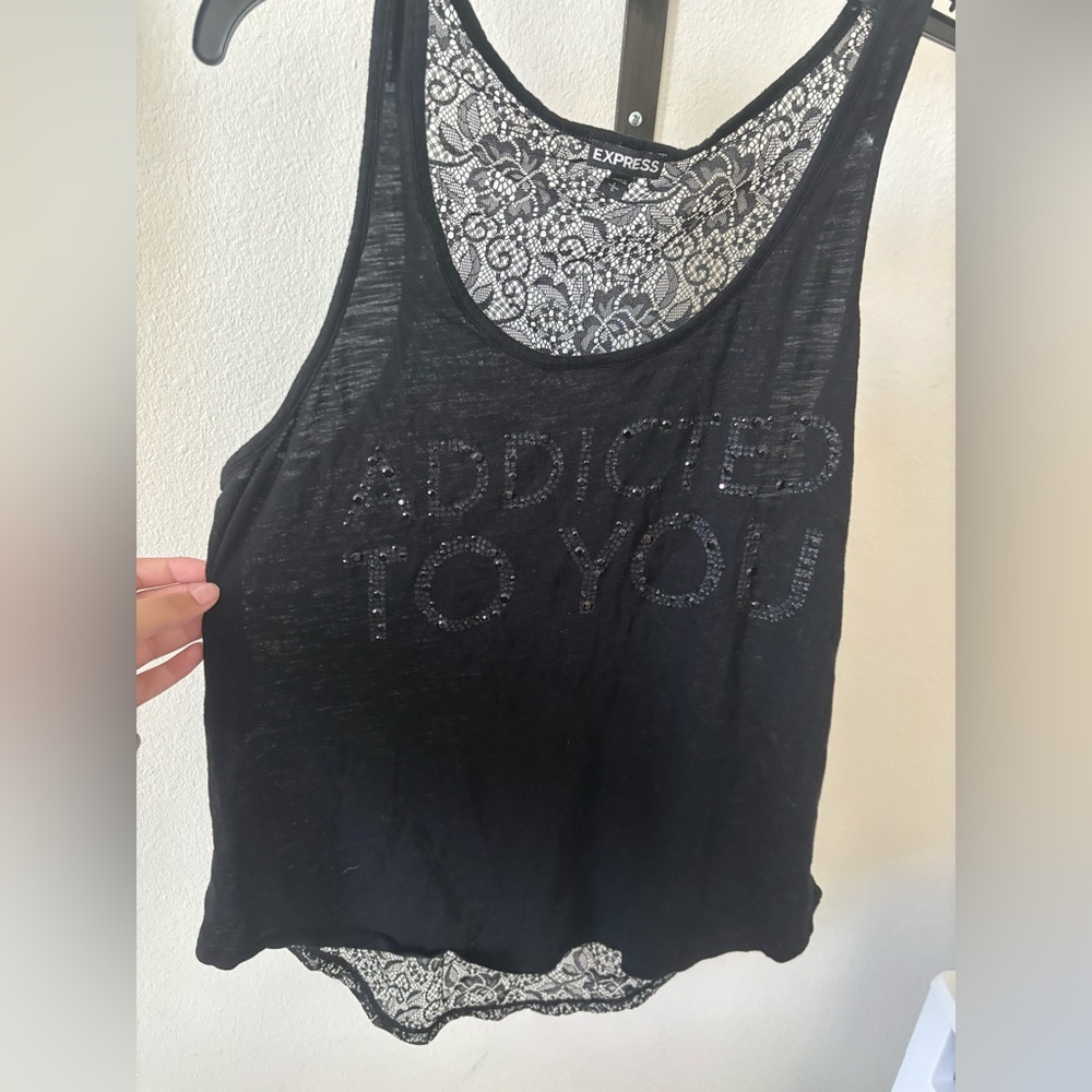 Express addicted to you tank